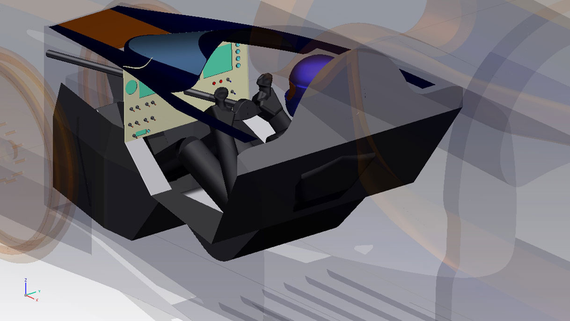 Illustration for article titled Imagine these car drawings going 1,000 mph